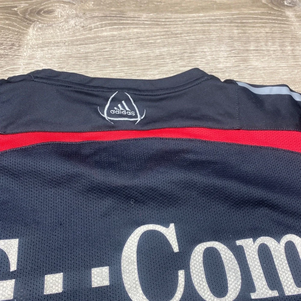 Adidas FC Bayern Munich Jersey Mens L Navy Blue 2004 2005 T-Com Soccer Kit